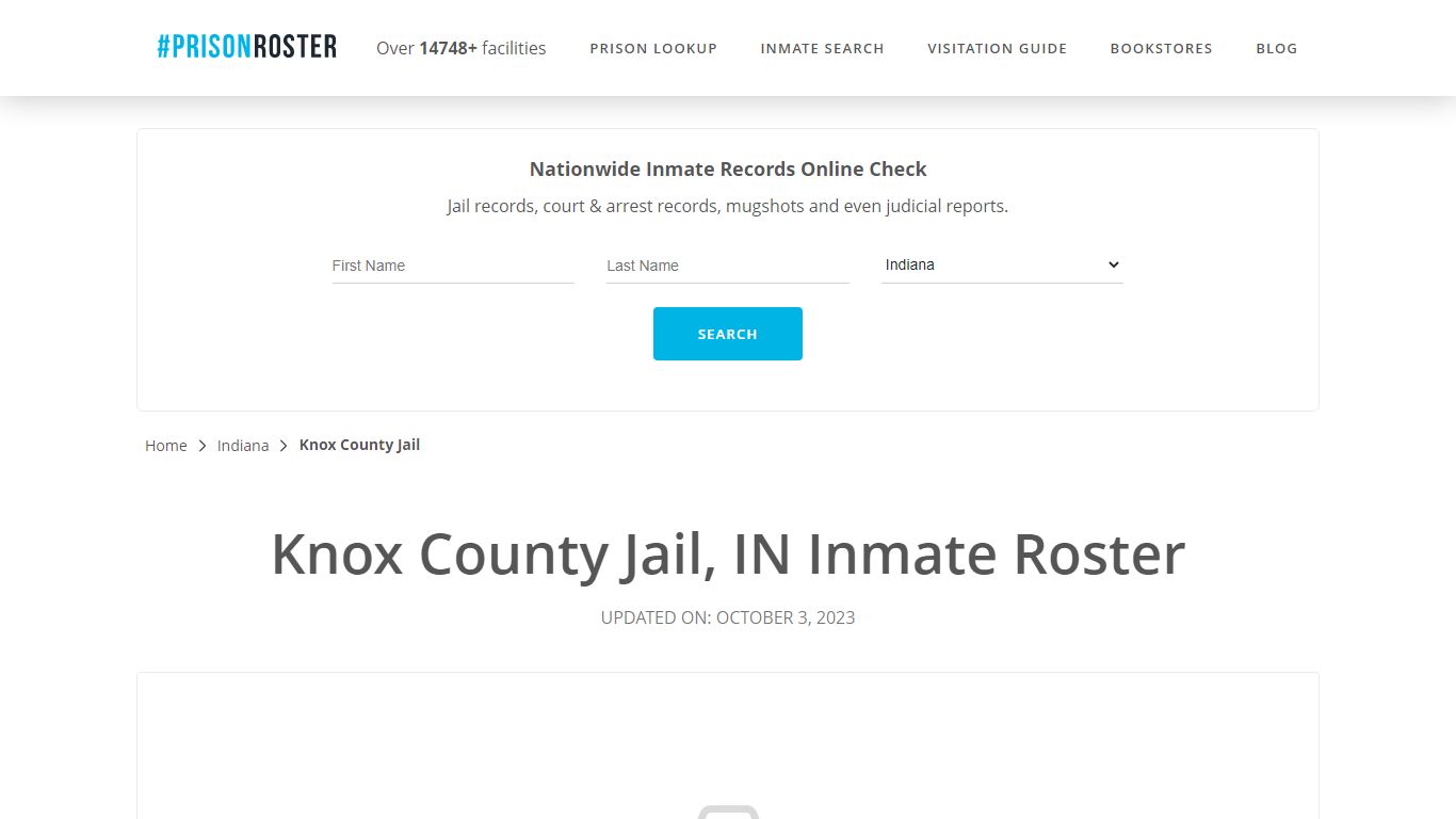 Knox County Jail, IN Inmate Roster - Prisonroster